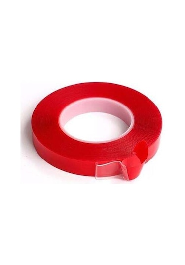2 Metre Güçlü Yapışkanlı Çift Taraflı Slikon Pratik Şeffaf Bant - Cc07yt1203yu