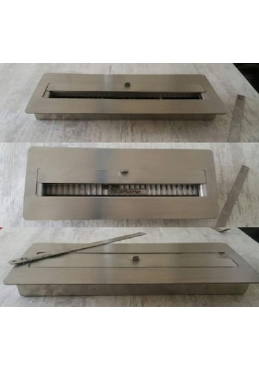 Blueflame Şömine 35 Cm Burner Bacasız Şömine Bio Etanol Yakıt Ha