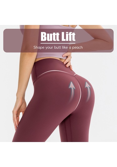 Yaozixa Kadınlar İçin Yüksek Bel Lişeli Yoga Taytları - Sıkıca Daraltıcı, Hızlı Kuruyan, Gizli Çanta, Spor Ve Koşu İçin - 77% Nilon 23% Spandex Çok Renkli