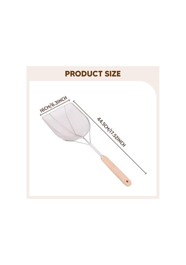 Homyl Paslanmaz Çelik İnce Gözlü Süzgeç Erişte Suyu İçin Gösterildiği Gibi