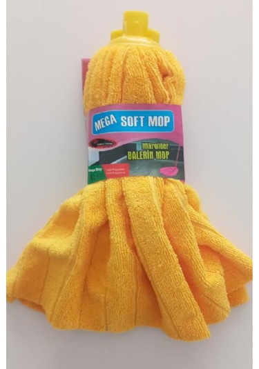 Mega Soft 3 Adet Mikrofiber Havlu Vileda Paspas Mop Xl Yedek Ucu