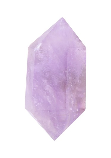 Kangvka Doğal Mor Kristal İki Uçlu Prisma 4-5 Cm - Bitki, Akvaryum Dekorasyonu, Masaaj Ve Kuyumculuk Malzemesi