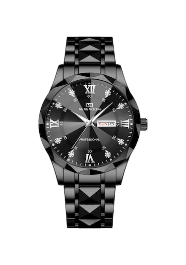 Va Va Voom Lüks Erkek Kuvars Saatler Adam 30 M Su Geçirmez Aydınlık Tarih Hafta Paslanmaz Ç İzle Gündelik Erkek Kol Saati 58032297