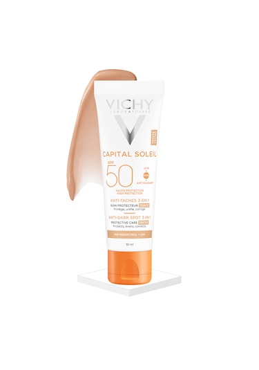 Vichy İdeal Soleil Anti-Taches Anti-Dark Spots 3 In 1 Güneş Kremi SPF50+ 50 ML