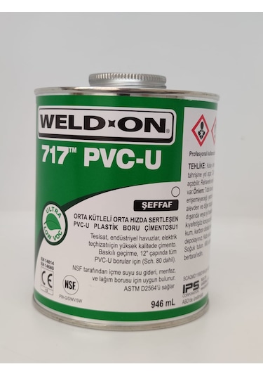 Pvc Yapıştırıcısı Weld-on 1000 Gr