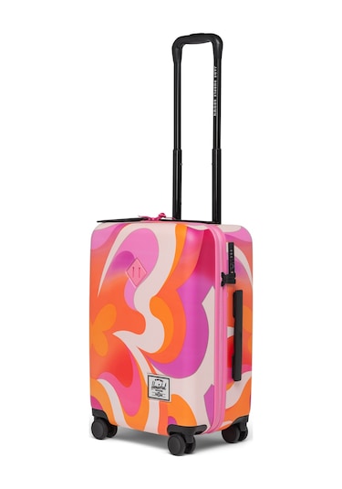 Herschel Jade Purple Brown Darbeye Dayanıklı Tekerlekli Kabin Boy Valiz 43l