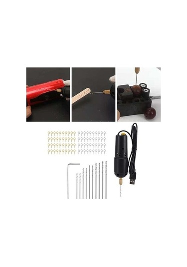 Tongxida Polimer Dıy Takı Oyma Matkap, Elektrikli, Kısa Boşluklu