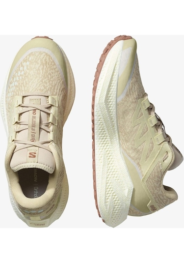 Salomon Aero Glıde 3 Grvl Green Haze/vanilla Ice/russet Erk Yol Koşusu Ayakkabısı L47797300 Yeşil