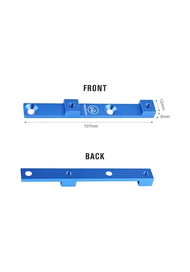 Reedark Alüminyum Bisiklet Su Kuşağı Konum Regülatörü, İki Delikli Sıkı Tutucu, Siyah, Bisiklet Malzemesi