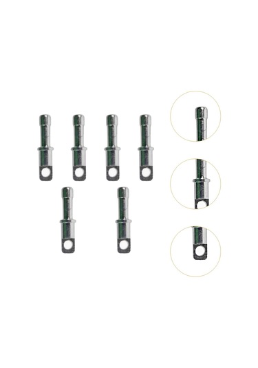 Homyl 8,5mm/0.33 Inç Çadır Kutupları Için Yedek 6'lı-paket Gümüş