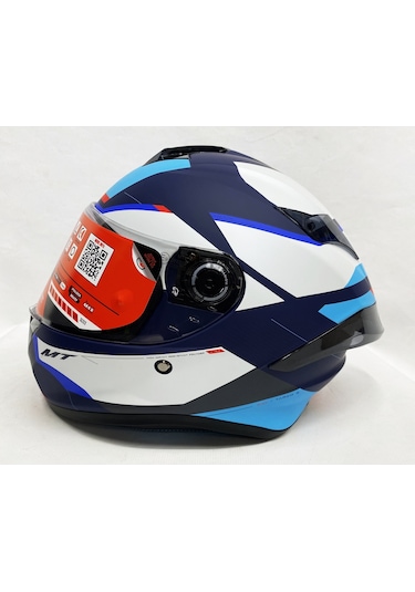 Mt Targo S Kay C7 Şeffaf Vizörlü V-14B Kapalı Kask