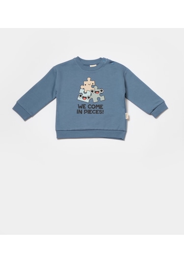 BabyCosy Organik Sweatshirt & Pantolon Takımı Csy8025 001