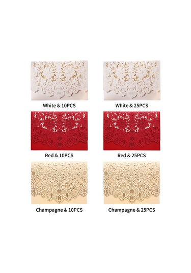 25 Adet Delikli Düğün Davetiyesi Kartları Zarf İle Düğün Gelin Duşu Nişan Tebrik Kartı Yıldönümü Sevgililer Günü Doğum Günü Hediyesi İçin Onun Anne Eşi Sevgilileri Standart