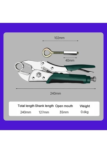 Pazly Yerden Isıtma Penessi Manuel Isıtma Borusu Sökme Temizleme Montaj Penessi, 4 Noktalı Model