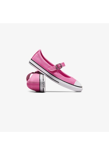 Converse Chuck Taylor All Star Dainty Mary Jane Çocuk Pembe Babet A12730c Pembe