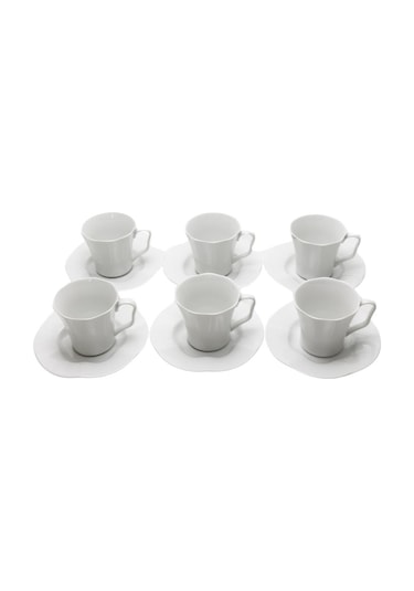 Kütahya Porselen Nil 6 Lı Çay Fincanı Seti