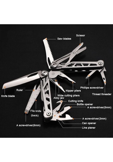 Grand Kamp Harvest Ghk6 Christmas Multi Tool Gri