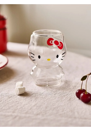 Roomi Figürlü Cam Bardak 285 Ml Hediye Paketiyle 480086051 Beyaz