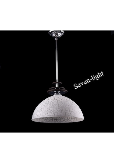 Sevenlight Oje Tekli Çatlak Cam Avize
