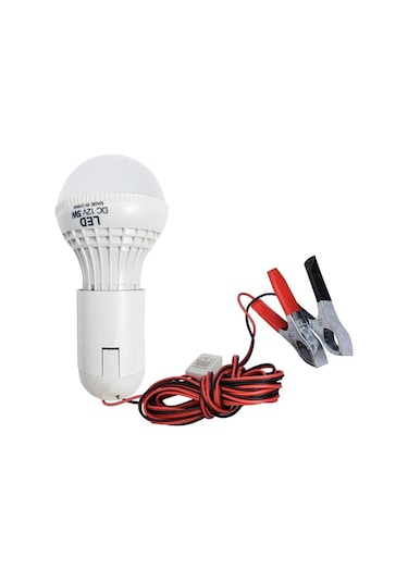 SEYYAR LED AMPÜL 12V 5W BEYAZ AKÜ MAŞALI RANCHI RC-12897
