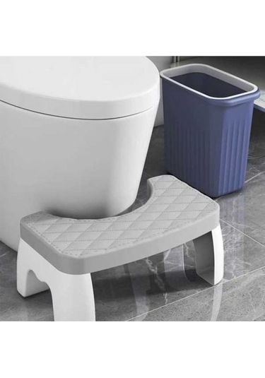 Flybuy Erkek Kadın Hemoroid Kolay Kabızlık Çözümü Ergonomik Tuvalet Taburesi Sağlıklı Bağırsak Hareketleri Siyah Siyah