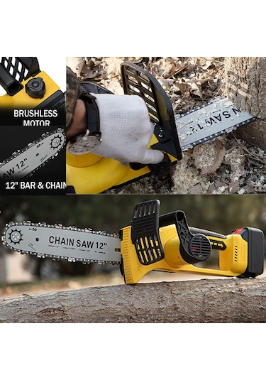 Staxx Brs2100 58v Çift Akülü Yağ Pompalı Dal Budama Büyük Boy