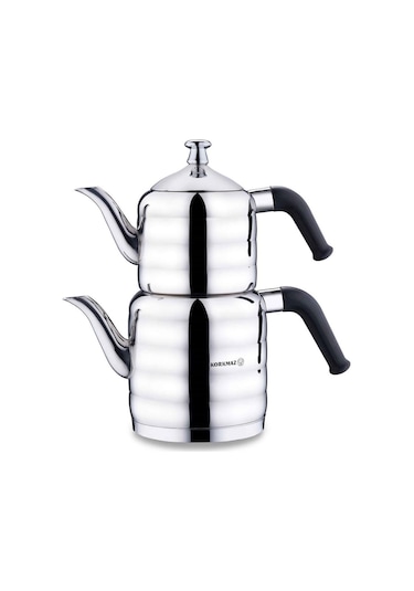 Korkmaz A036 Mina Maxi Çaydanlık Takımı 1.1lt/ 2.0lt