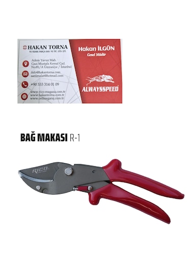 Rico Bağ Bahçe Dal Budama Makası R-1