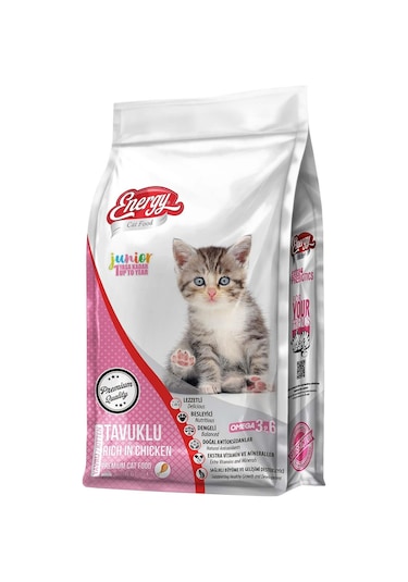 Energy Tavuklu Yavru Kedi Maması 3 KG