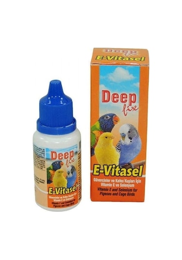 Deep Fix E-Vitasel Güvercin  ve Kafes Kuşları için  Vitamin