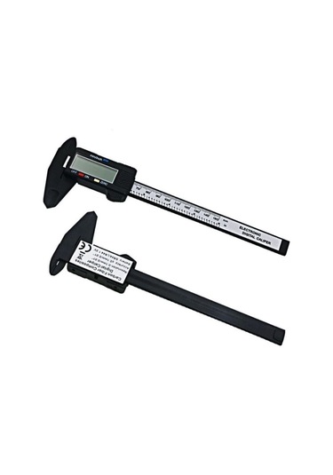 Buffer 150 Mm Dijital Kumpas Elektronik Fiber Karbon Kaplı Plastik - Kumpas