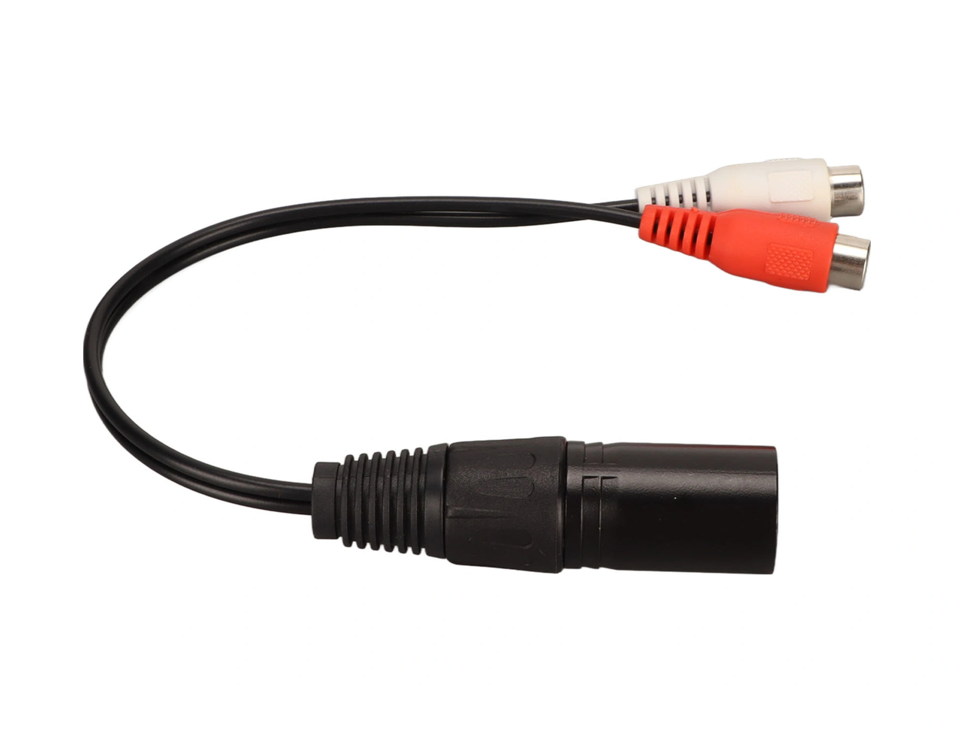 Shineyee Xlr Erkekden 2 Rca Dişiye Y Bölücü Kablosu - Gürültü Engelleme, 24k Altın Kaplama, Mikser Ve Amfi İçin Ses Aktarımı