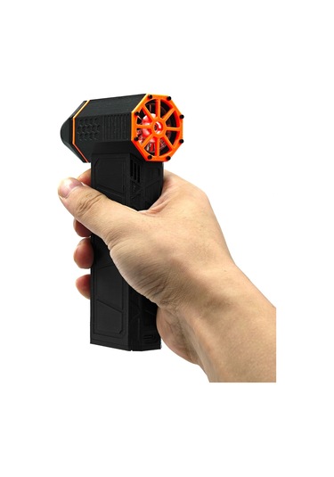 Vkemall 130.000 Rpm Şarj Edilebilir Endüstriyel Üfleyici, 29mm Fırçasız Motor, Cnc Metal Kanatlar, Turbo Mod, 3000mah Pil, Çok Amaçlı Temizlik Aleti