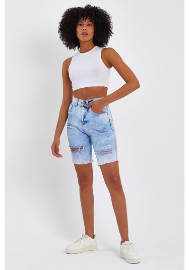 Alexander Gardi Alexandergardi Özel Koleksiyon Denim Şort 4011m 001