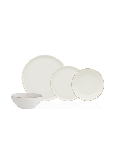 Neva N3140 Yemek Takımı Modern Lilyum 24 Parça 6 Kişilik