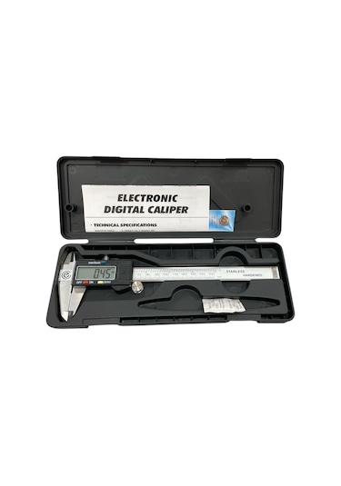 Çin 0-150 Mm Dijital Kumpas + Pil