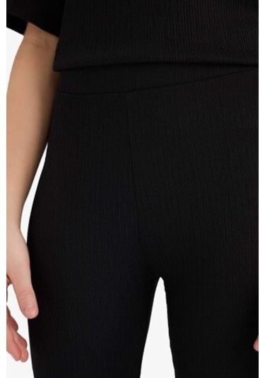 DeFacto Kız Çocuk Bürümcük 2'li Takım Kısa Kollu Tişört İspanyol Paça Tayt E5035A825SMBK81 Siyah DeFacto Kız Çocuk Bürümcük 2'li Takım Kısa Kollu Tişört İspanyol Paça Tayt E5035A825SMBK81 Siyah