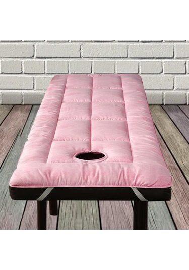 Suntek Spa Masaj Masa Pedi Yumuşak Yatak Mat Banyolar Pembe