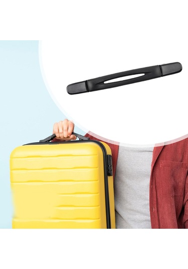 Homyl Günlük Kullanım İçin 8,5 Inç Bagaj Bavul Askısı Siyah Çok Renkli