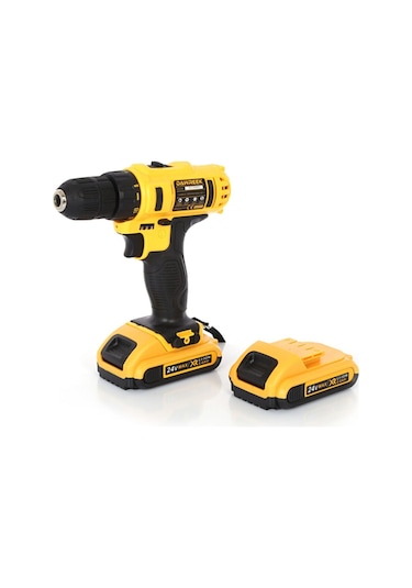 Dawreek 24v 5ah Metal Şanzumanlı +27 Parça Set Şarjlı Matkap