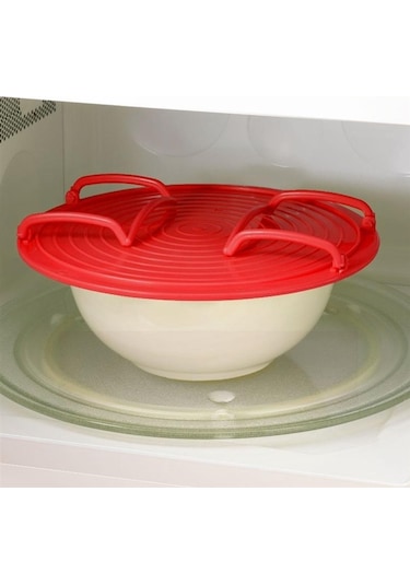 Kırmızı Katmanlı Buharda Pişirilmiş Rafların Çok Fonksiyonlu Mikrodalga Isıtması Palet Rafları Kırmızı