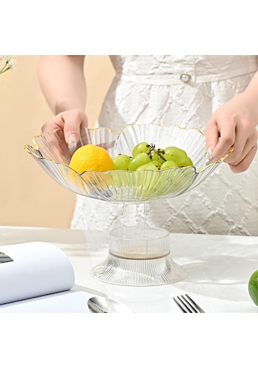 Suntek Ev Masa Tezgahı Beyaz Için Tahliye Delikli Meyve Kasesi