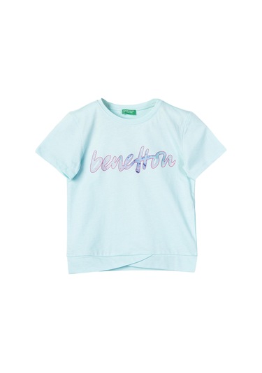 United Colors Of Benetton Kız Çocuk Tshirt Bnt-g21259 001