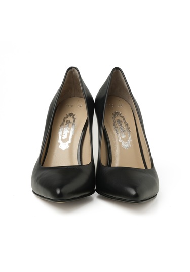 Topuklu/ Stiletto Kadın Rc-4002 Deriden Siyah Siyah