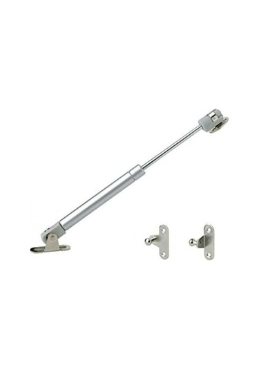 Gazlı Piston 100n Dolap Kalkar Kapak Frenli Makas Piston Çekmece Rayları Beyaz Diğer