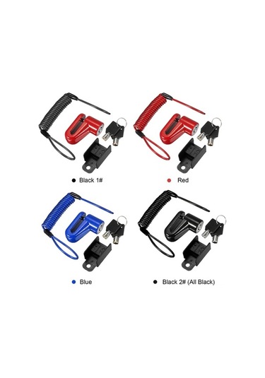 Besthome1 Çelik Tel Kilit Disk Fren Tekerlek Kilidi Xiaomi Mijia M365 Scooter İçin Yedek