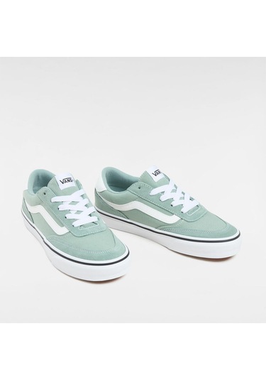 Vans Brooklyn Ls Kadın Yeşil Sneaker Yeşil