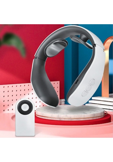 Butu Servikal Masaj Aleti Elektromanyetik Darbe Isıtma Boyun Koruyucu, Stil: Şarj Uzaktan Isıtma Çok Renkli