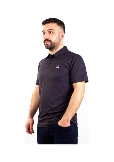 Kinetix Sn-328 Oliver Antrasit Günlük Polo Yaka Erkek Tişört