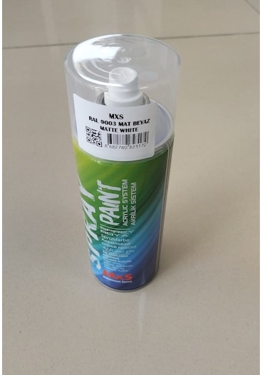 Mxs Sprey Boya 400 Ml Ral9003 Mat Beyaz 9003